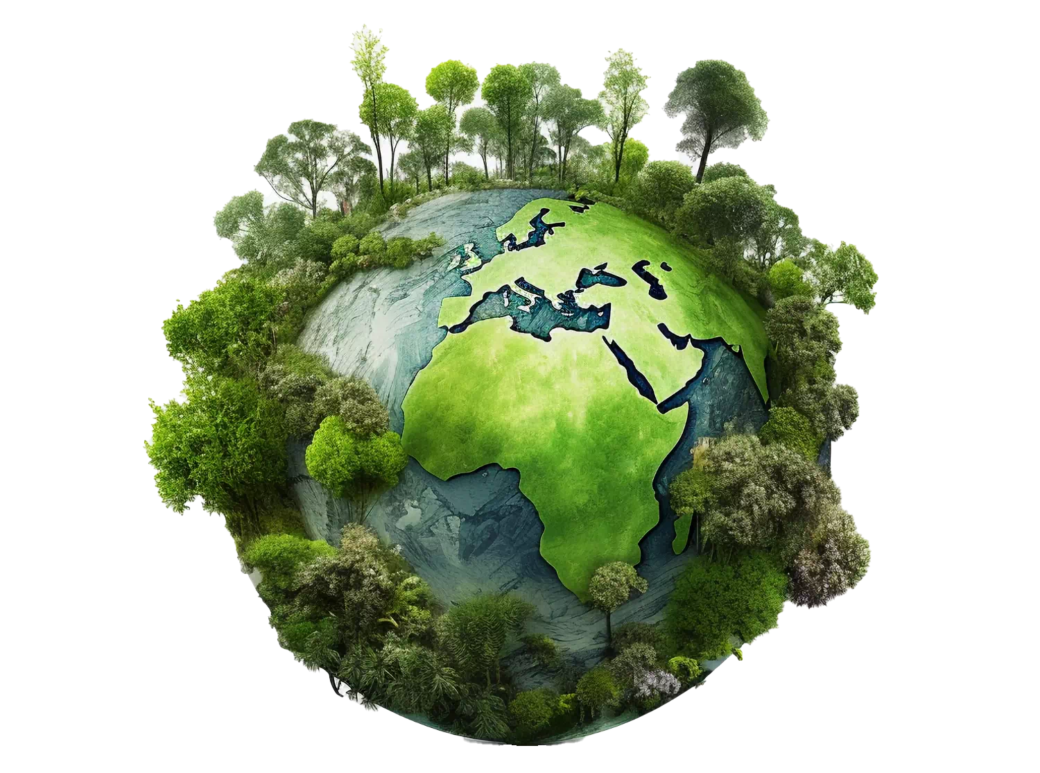 Earth visualization for GreenEO project